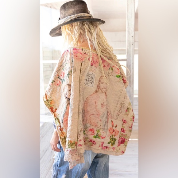 Magnolia Pearl “The Annointed One” Poncho #356 - Picture 2 of 14